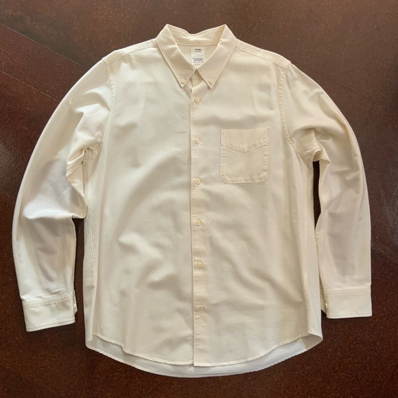 Visvim - Albacore Lungta Button-Down Collar Panelled Cotton Shirt - Picture 4 of 13